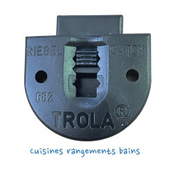 Chariot Guidage Trola Noir - Ref. 682/6.4